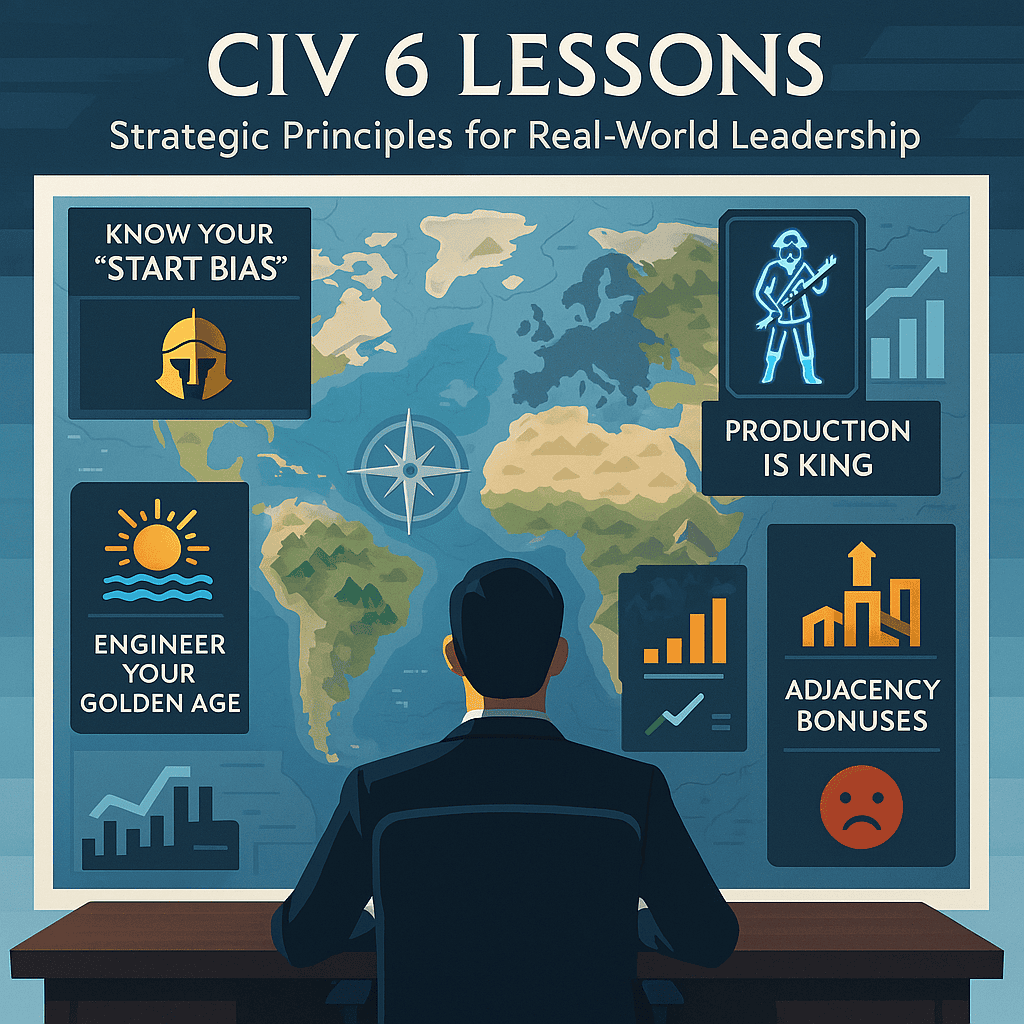 Civ 6 Lessons: Strategic Principles for Real-World Leadership 2 Civ 6 Lessons: Strategic Principles for Real-World Leadership