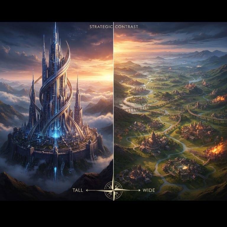 tall vs wide in current year which strategy wins more in civ 6