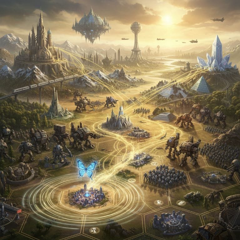 the butterfly effect in civilization how small choices lead to big wins