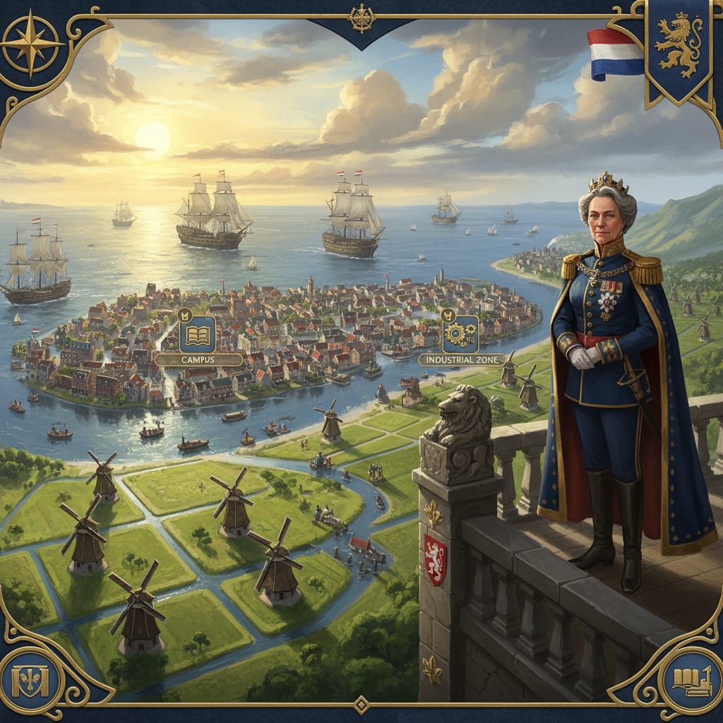 civ 6 dutch guide wilhelmina strategy trade naval