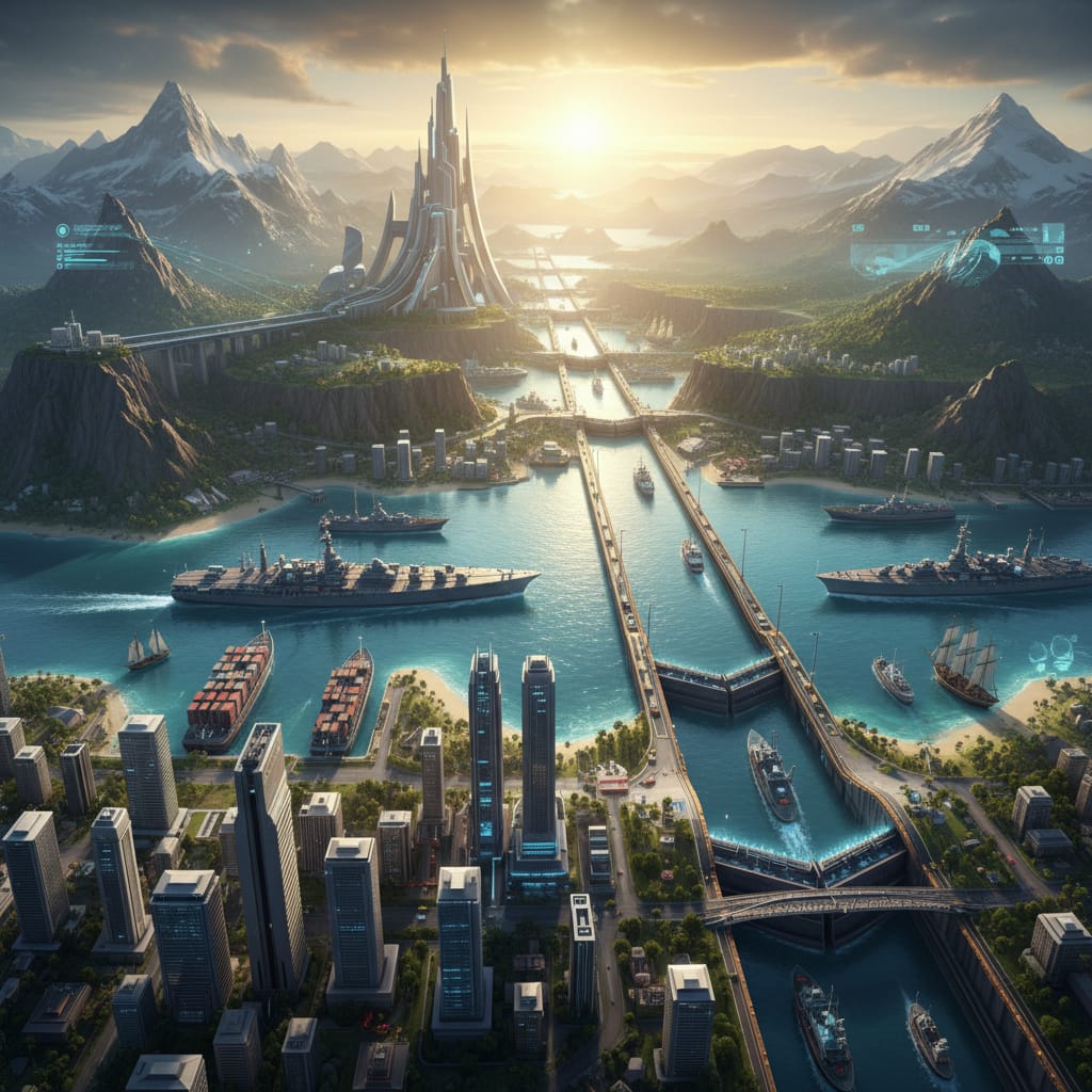civ 6 what if canals could be built over hills creating a panama canal wonder