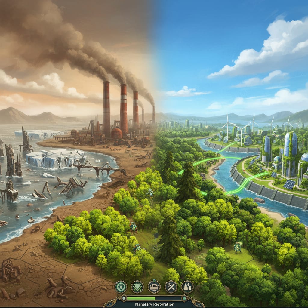 civ 6 what if climate change could be reversed by planting woods