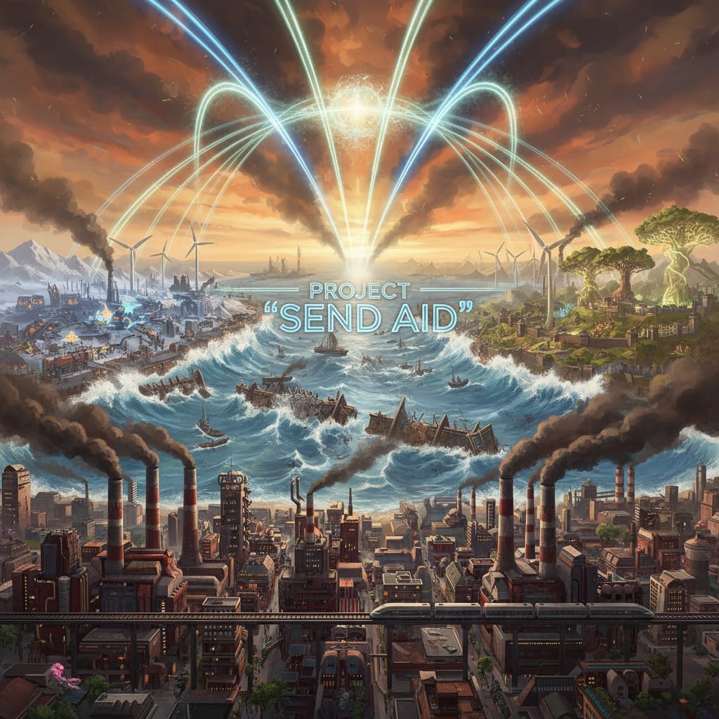 civ 6 what if the send aid project was the only way to stop climate change