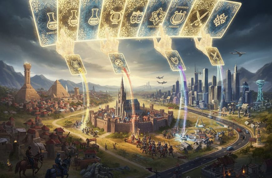 Civ 6 What If: The Technology Tree Was a Deck of Cards You Drew From Randomly Each Era?