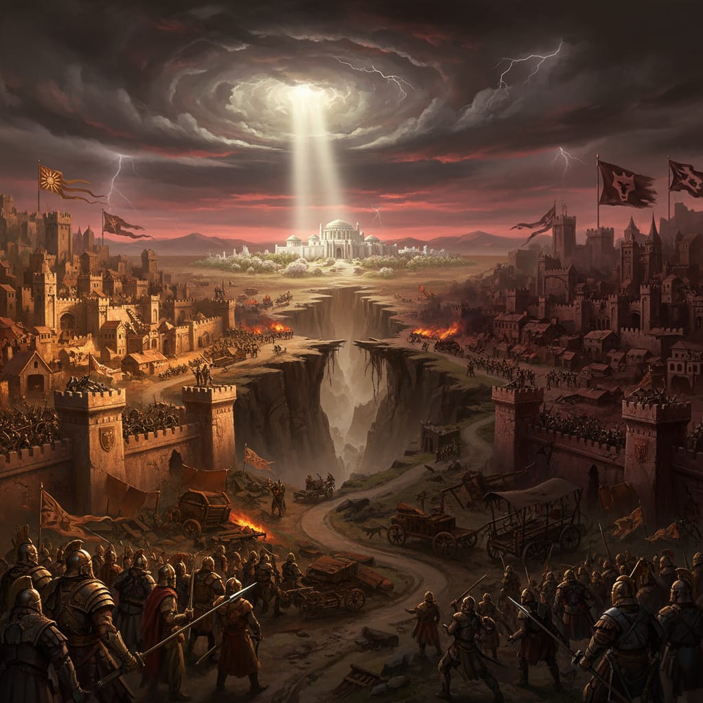 civ 6 what if there was a civil war dark age where half your cities became a free state