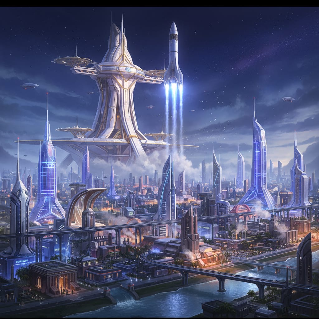 what if a science victory required building the spaceport in your capital in civilization 6