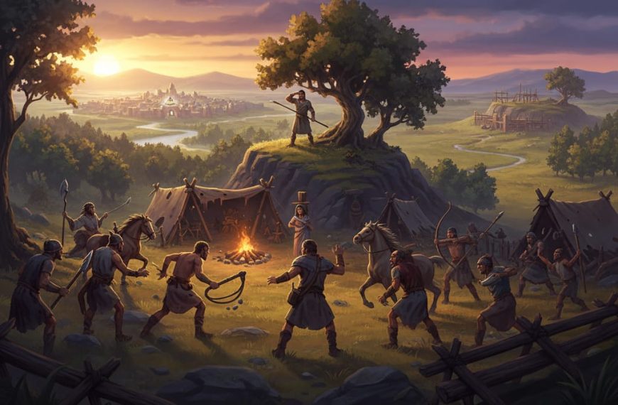 What If All Barbarian Camps Spawned With a Captured Civilian Unit in Civ 6?