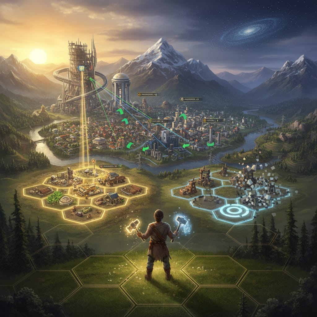 what if all builders in civ 6 could remove and harvest district placements