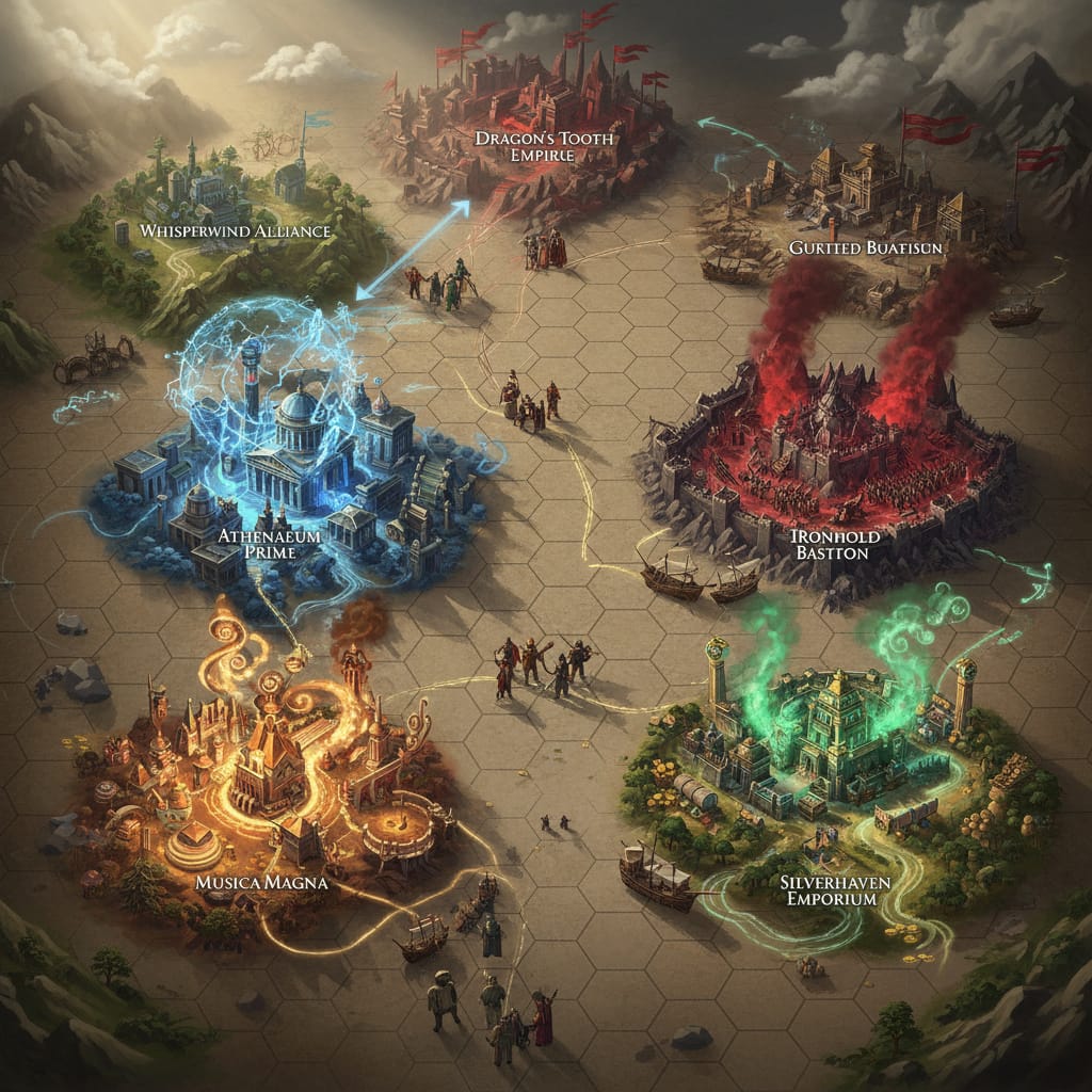 what if all city states in civilization 6 had their own unique technology they could share