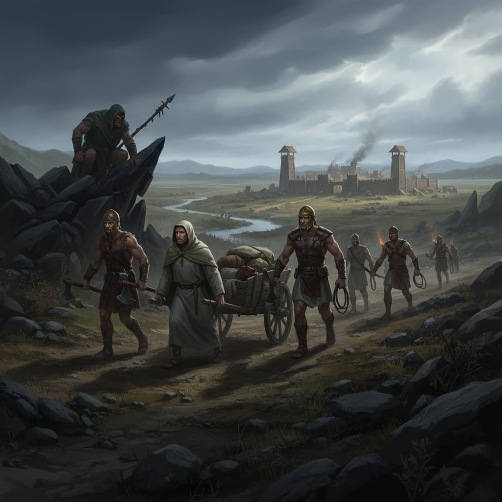 what if all civilian units could be captured and enslaved by barbarians in civilization 6