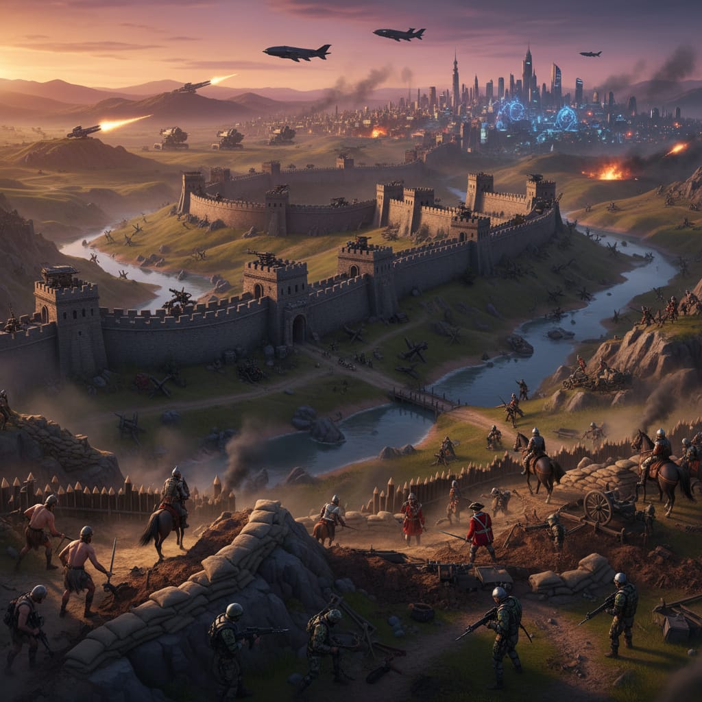 what if all melee units in civ 6 could build the fort improvement