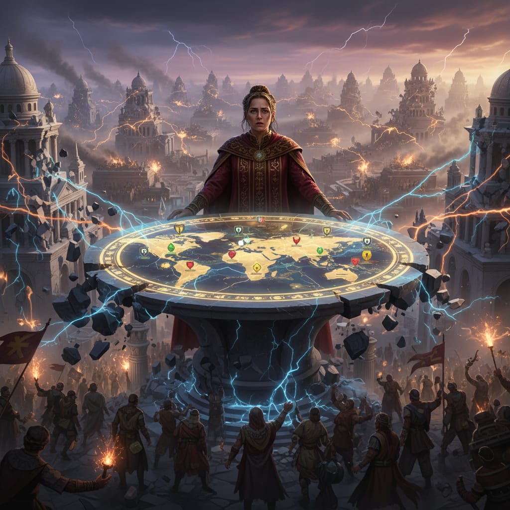 what if all your cities became free cities if your amenities dropped to 5 in civilization 6