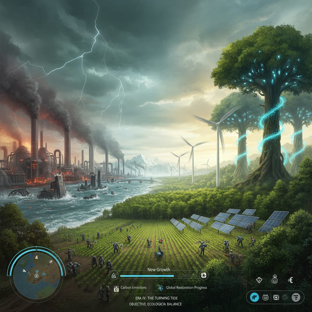 what if planting woods in civ 6 actually sequestered co2 and reversed climate change