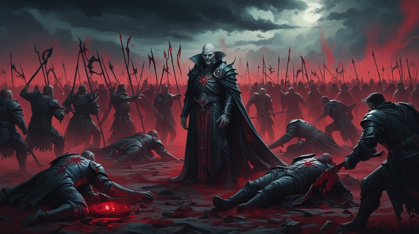 what if the sanguine pact could create vampire units that convert slain enemies