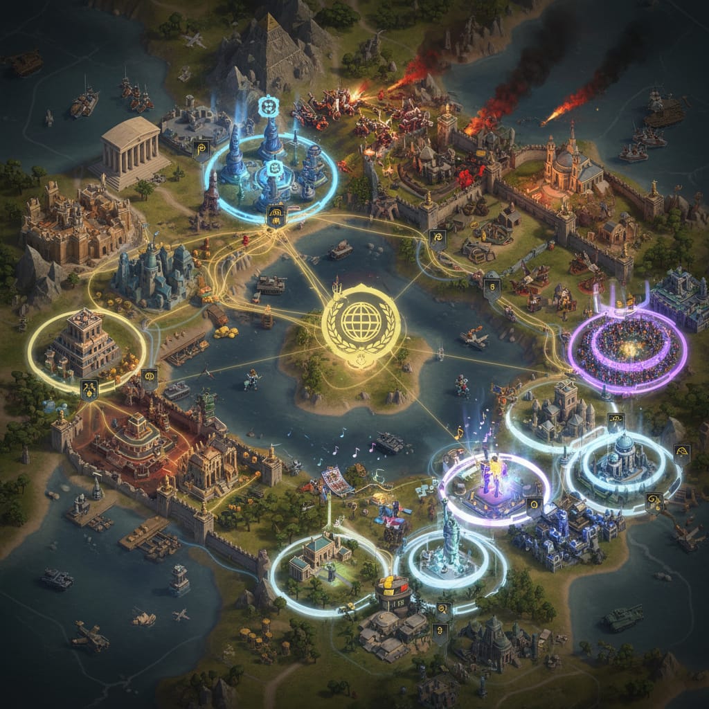 what if there were no city states in civilization 6