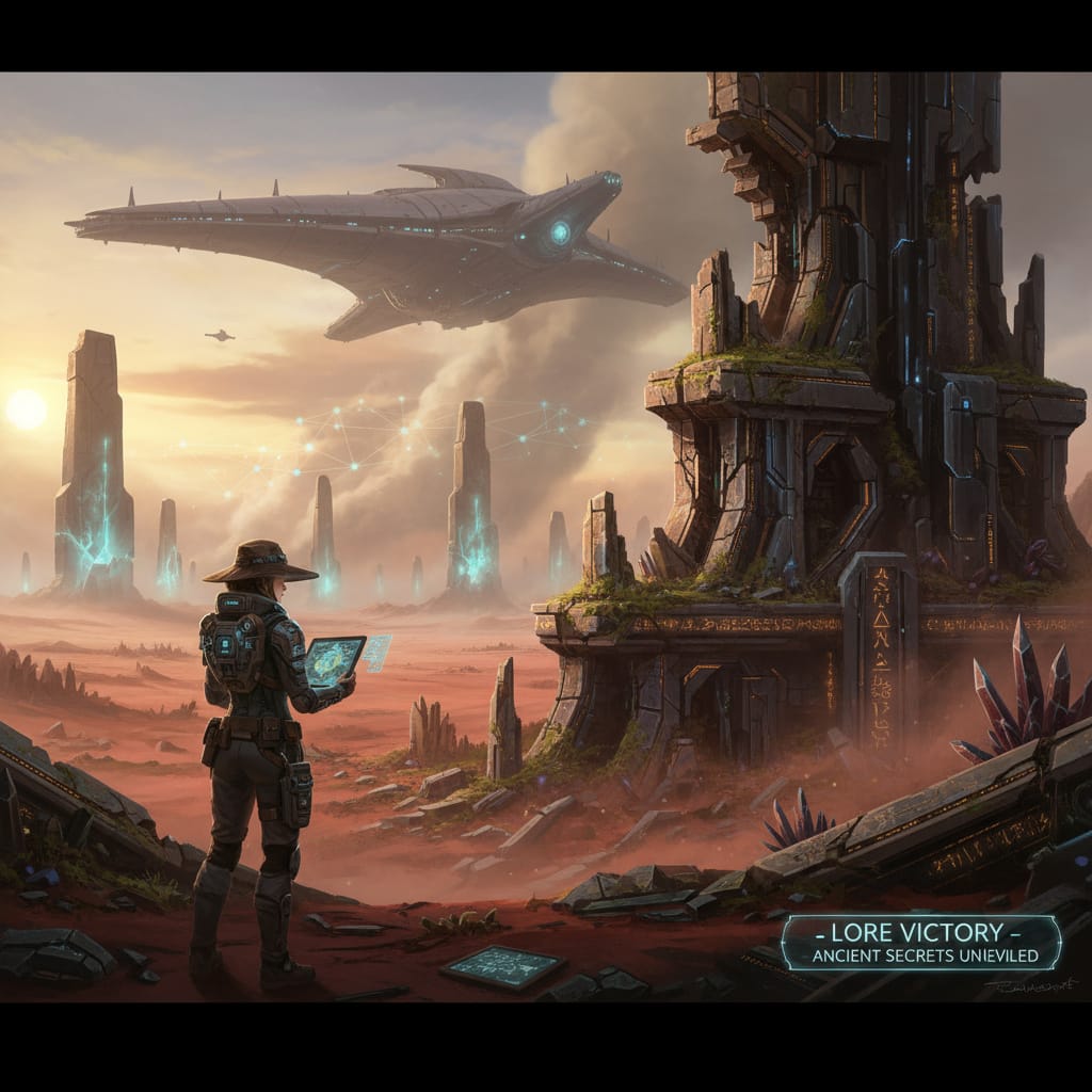 what if you could win a lore victory by uncovering all the worlds ancient mysteries