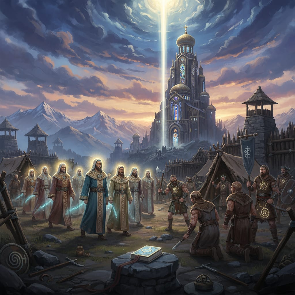 what if you could win a religious victory by converting barbarian clans in civilization 6