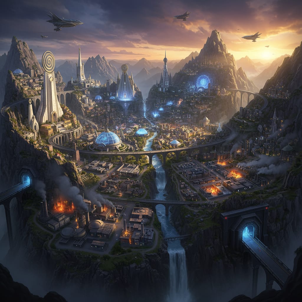 what if your first city was immediately surrounded by mountains in civilization 6