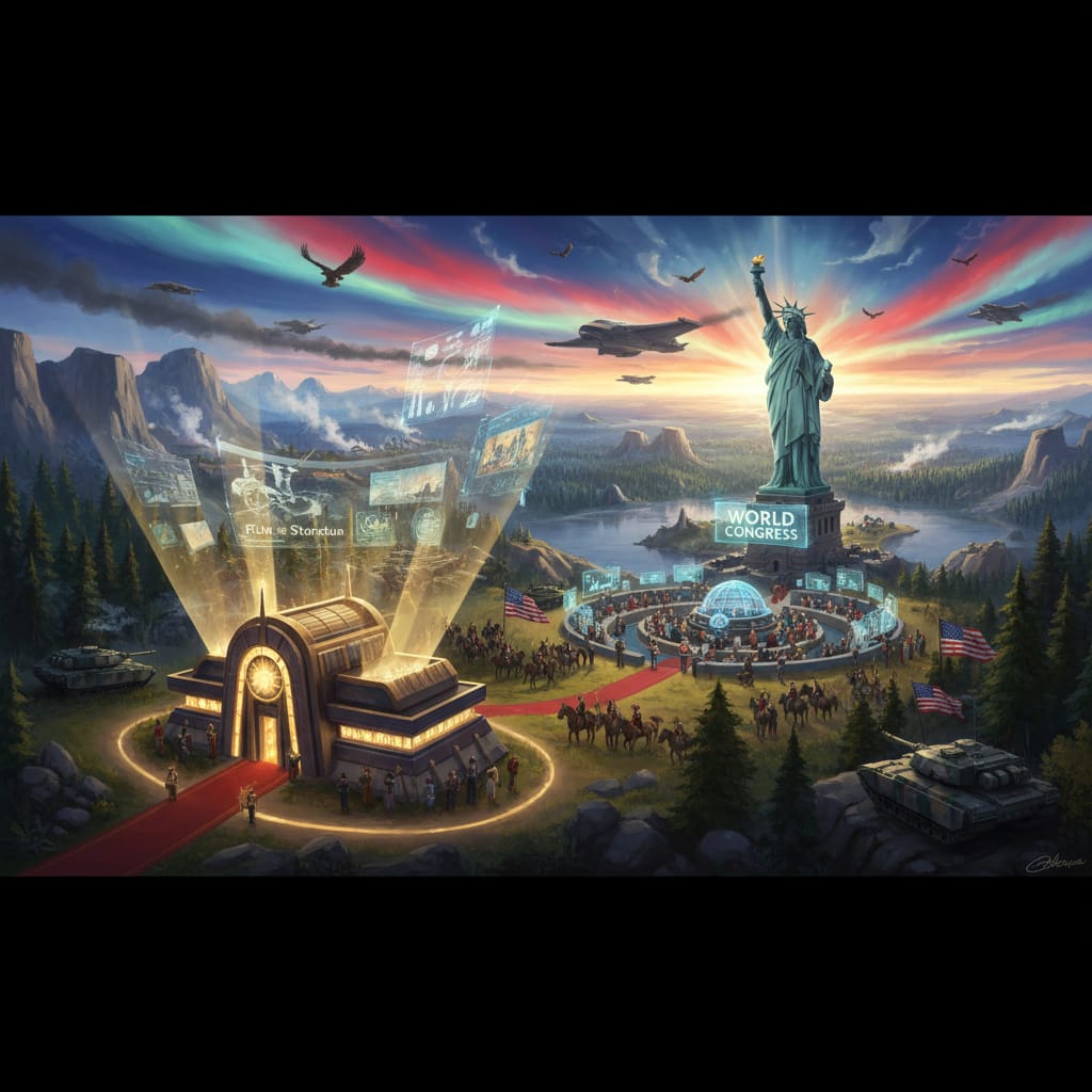 civ 6 americas late game from film studios to global supremacy