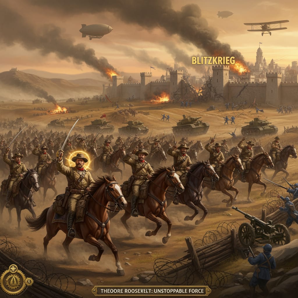 the perfect timing for a rough rider rush in civilization 6