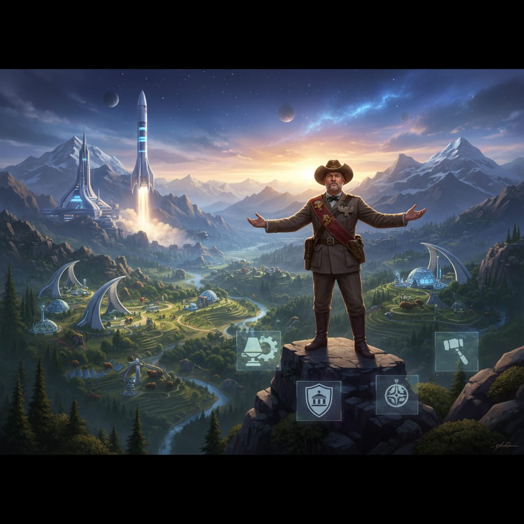 unlocking key governor titles for a teddy roosevelt science win in civ 6